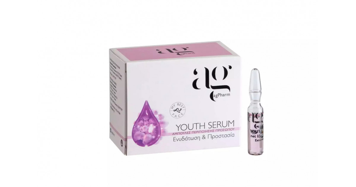 Φωτογραφία προϊόντος: Ag Pharm Youth Ενυδατικό Serum Προσώπου 2ml