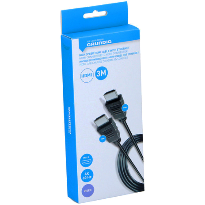 Φωτογραφία προϊόντος: GRUNDIG 47262 HDMI σε HDMI 2.0 3m (19.02.0051)