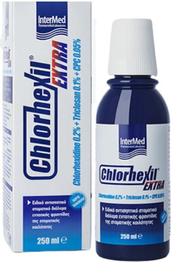 Φωτογραφία προϊόντος: InterMed Chlorhexil Extra Mouthwash Στοματικό Διάλυμα 250ml