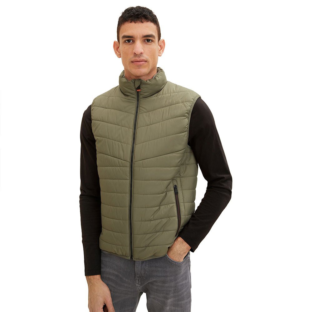Φωτογραφία προϊόντος: Tom Tailor Ανδρικό Γιλέκο Lightweight 1034034-10415 Χακί