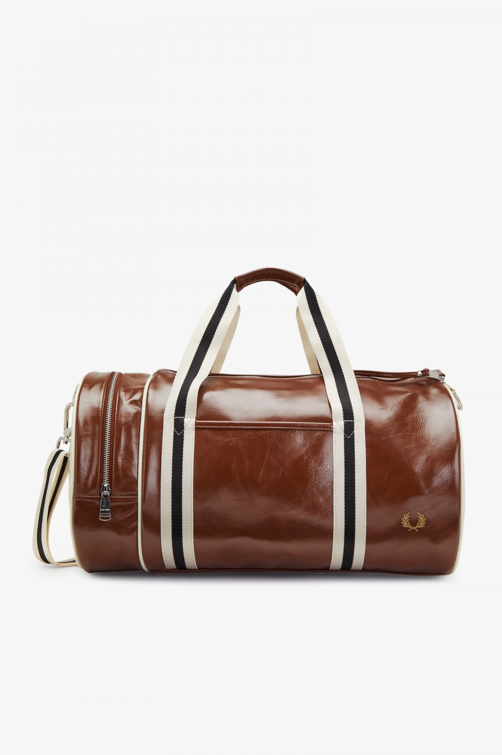 Φωτογραφία προϊόντος: Fred Perry Ανδρική Τσάντα Classic Barrel Bag L7220-J89 Καφέ