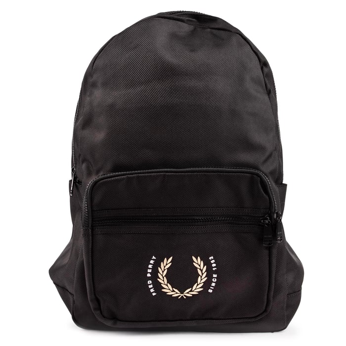 Φωτογραφία προϊόντος: Fred Perry Unisex Σακίδιο Πλάτης Laurel Wreath L4230-102 Μαύρο (MPN: 16446)