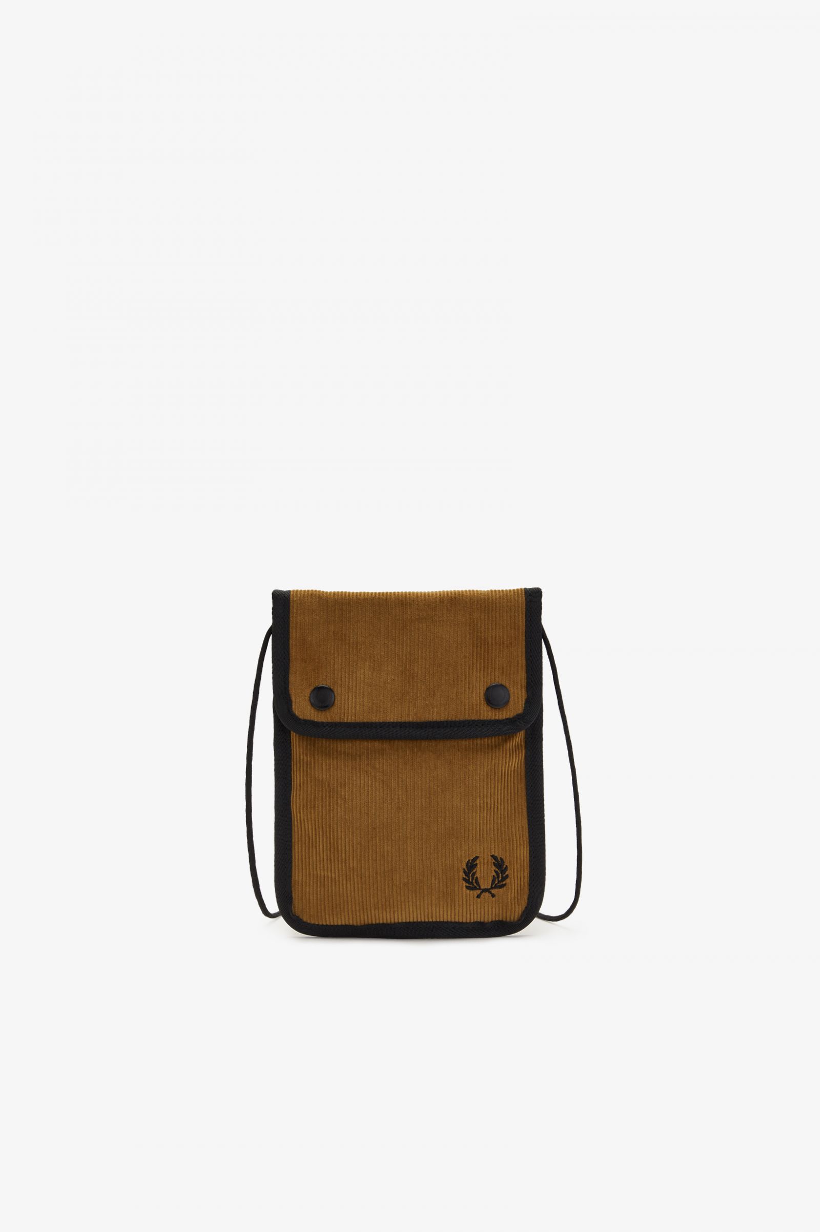 Φωτογραφία προϊόντος: Fred Perry Ανδρικό Τσαντάκι Ώμου Branded Cord Side Bag L5292-450 Μουσταρδί