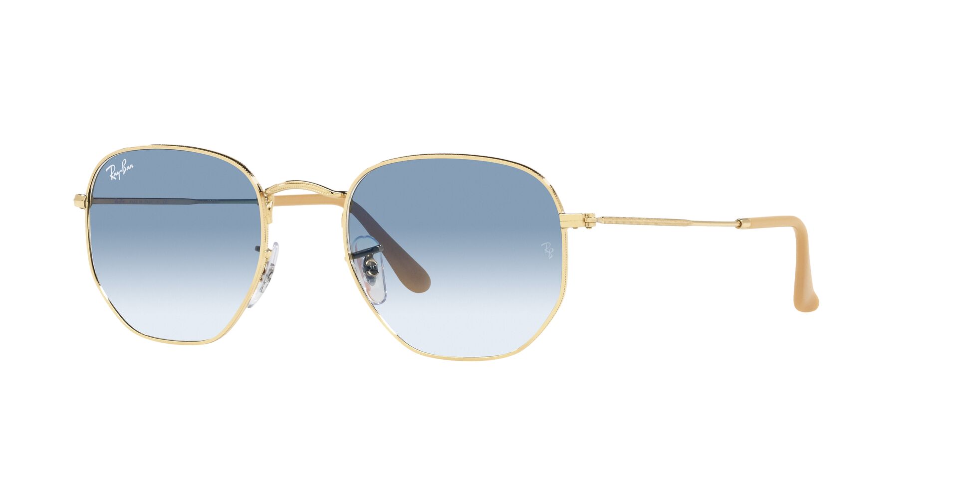 Φωτογραφία προϊόντος: Γυαλιά Ηλίου Ray Ban HEXAGONAL RB3548 001/3F Ντεγκραντέ Εσωτερική επίστρωση (Ray Ban) (RB3548 001/3F)