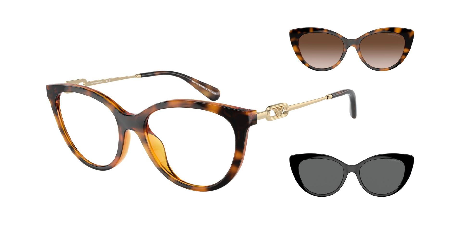 Φωτογραφία προϊόντος: Γυαλιά Οράσεως Emporio Armani EA4213U 50261W Μονόχρωμοι Ντεγκραντέ (Emporio Armani) (EA4213U 50261W)