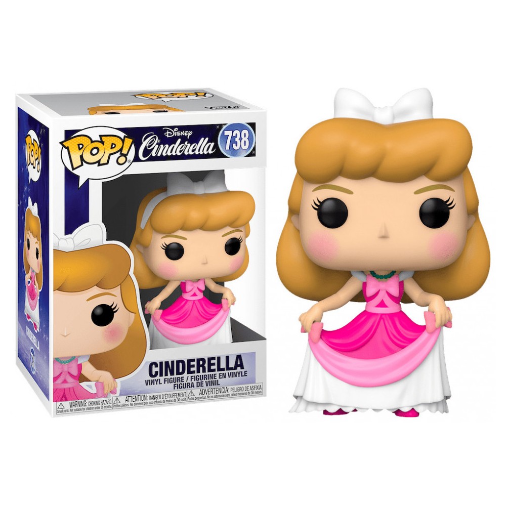 Φωτογραφία προϊόντος: Funko Pop! Disney: Cinderella - Κούκλα Βινυλίου Cinderella σε Ροζ Φόρεμα (738) 2125173
