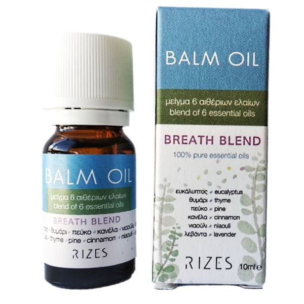 Φωτογραφία προϊόντος: Balm Oil Breath Blend 10ml (αιθέρια έλαια) - RIZES