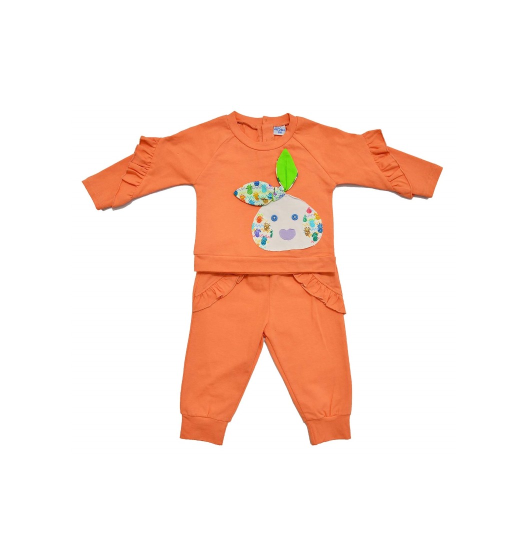Φωτογραφία προϊόντος: All Stars Kids Fashion Βρεφική Φόρμα πορτοκαλί 14221