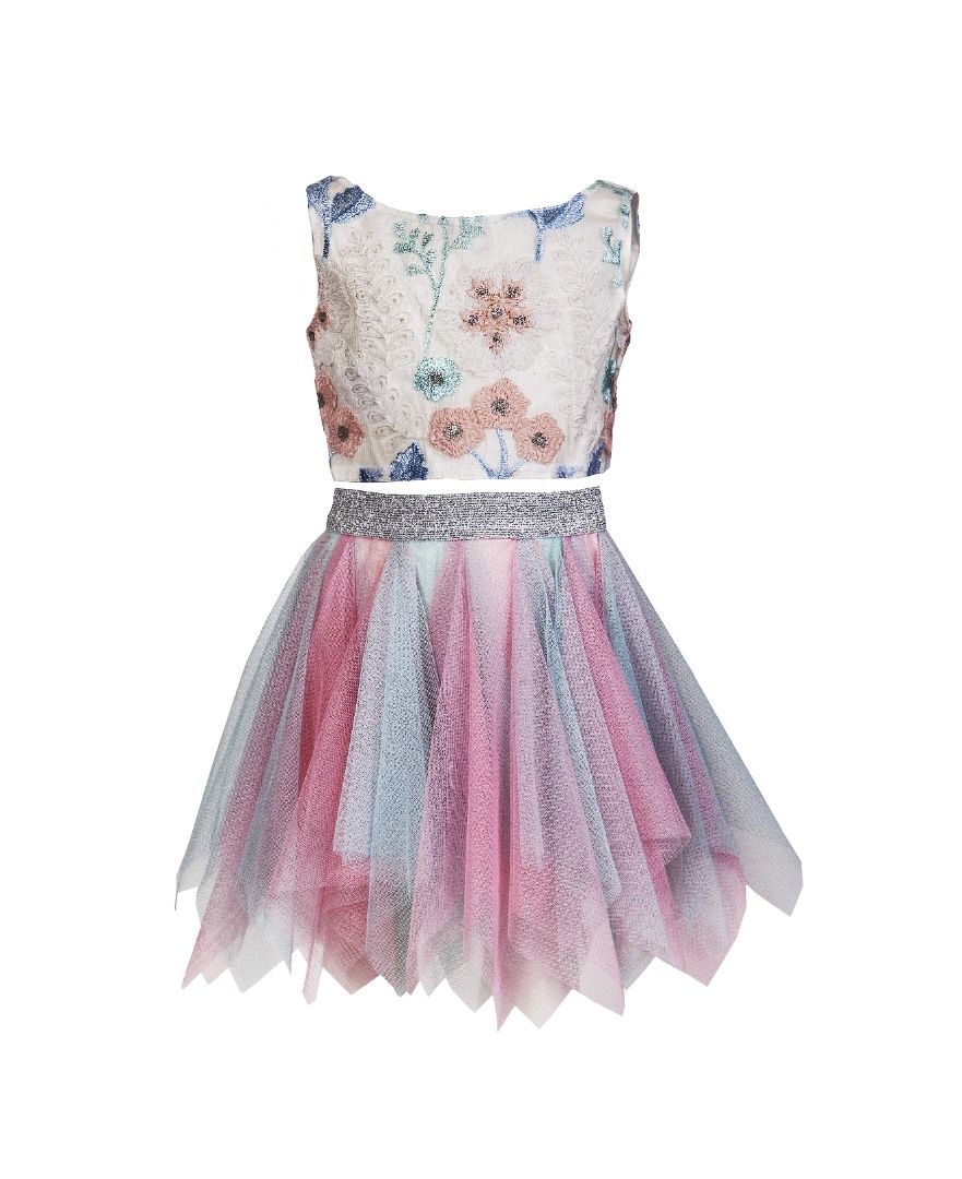 Φωτογραφία προϊόντος: M&B Kid's Fashion Σετ Τοπ με Φούστα 117