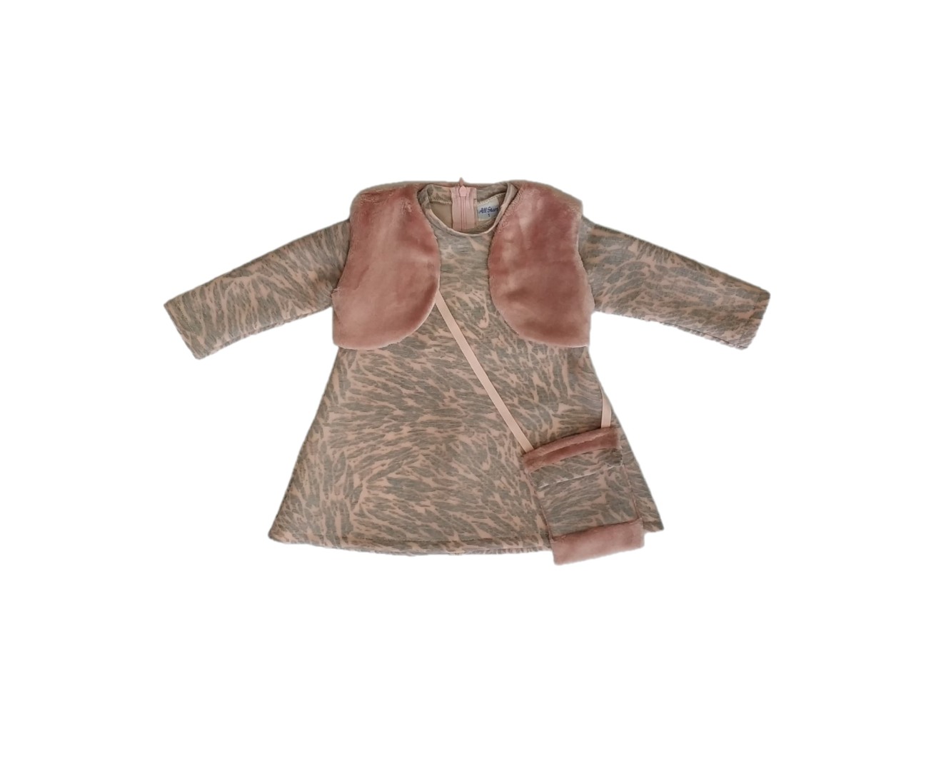 Φωτογραφία προϊόντος: All Stars Kids Fashion Παιδικό Φόρεμα Ροζ (14624)