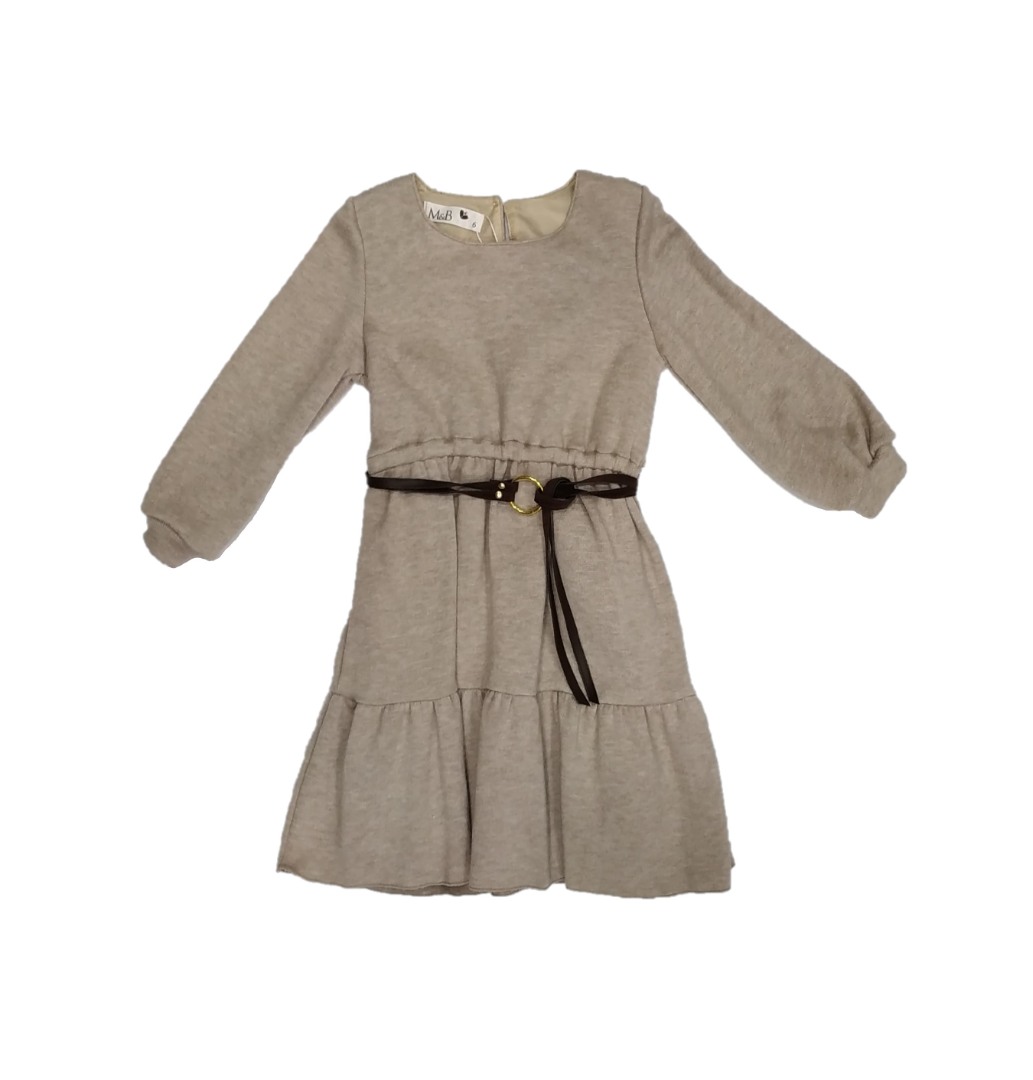 Φωτογραφία προϊόντος: M&B Kid's Fashion Φόρεμα μπεζ 1564