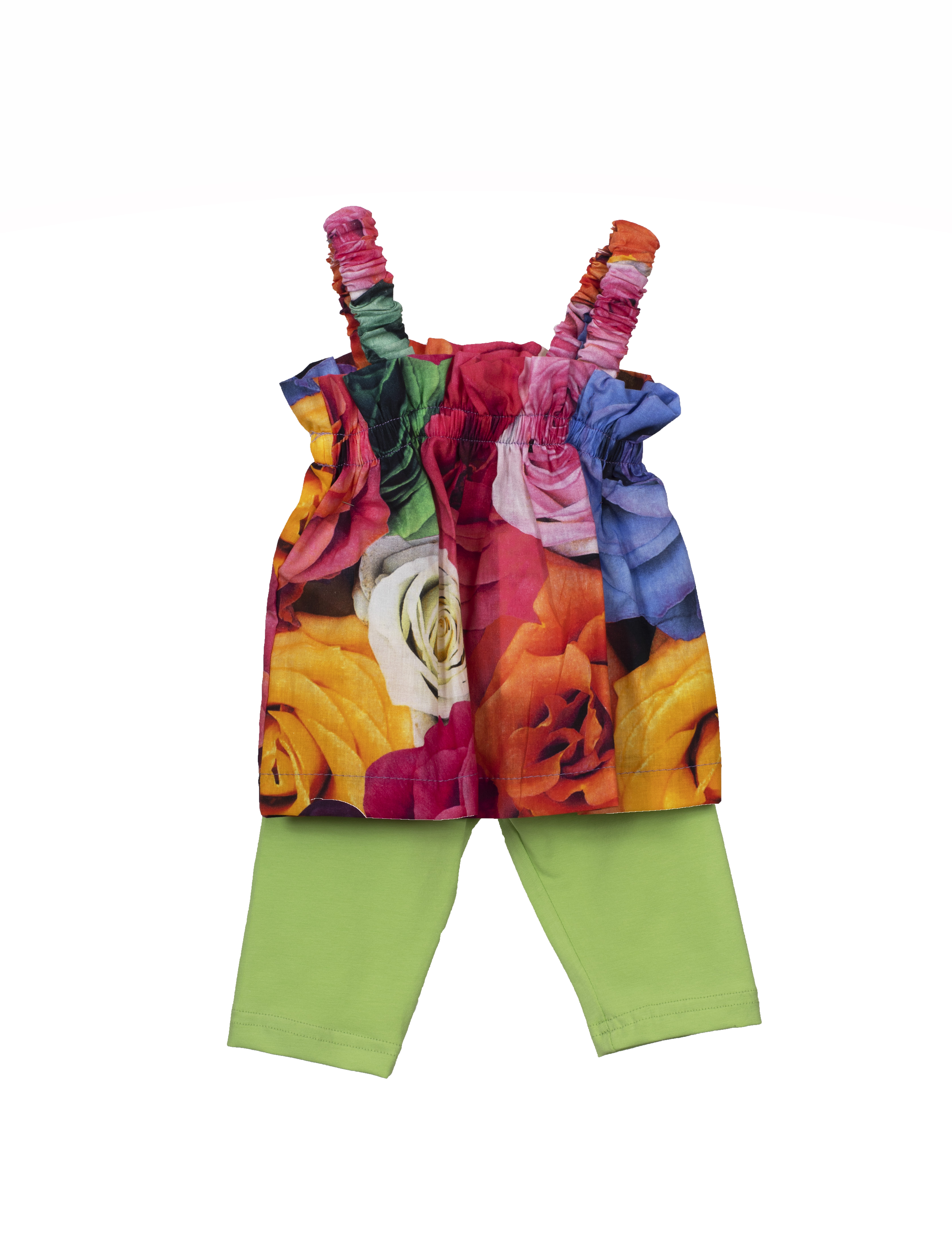 Φωτογραφία προϊόντος: M&B Kid's Fashion Σετ Τούνικ Κολάν φλοράλ/πράσινο 1633