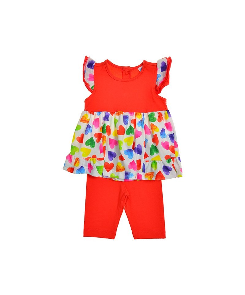 Φωτογραφία προϊόντος: All Stars Kids Fashion Kids Βρεφικό Σετ 15211 κόκκινο/πολύχρωμο