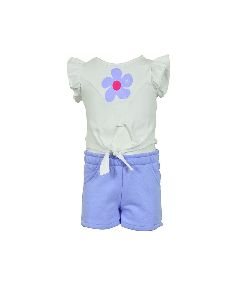 Φωτογραφία προϊόντος: All Stars Kids Fashion Παιδικό Σετ λευκό/μωβ 15136