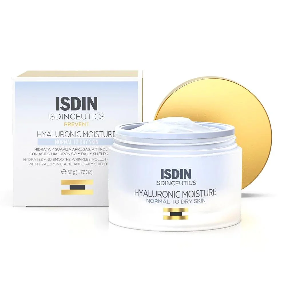 Φωτογραφία προϊόντος: ISDIN Hyaluronic Moisture Ενυδατική Κρέμα Προσώπου για Κανονικό/Ξηρό Δέρμα 50g