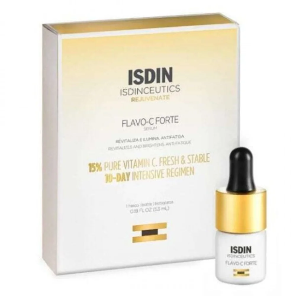 Φωτογραφία προϊόντος: ISDIN Flavo-C Forte Serum Ορός Προσώπου με Βιταμίνη C 5,3ml