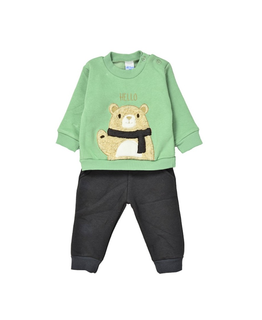 Φωτογραφία προϊόντος: All Star Kids Fashion Βρεφικό Σετ Φόρμα μέντα/ανθρακί 15654