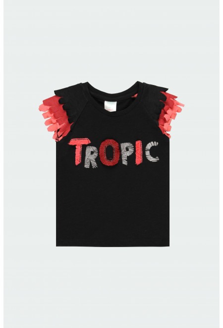 Φωτογραφία προϊόντος: BOBOLI Tropic Παιδική Μπλούζα μαύρη 412030-890