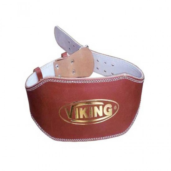 Φωτογραφία προϊόντος: Viking Leather Weight Lifting Belt Ζώνη Μέσης Δερμάτινη (GS-14203)