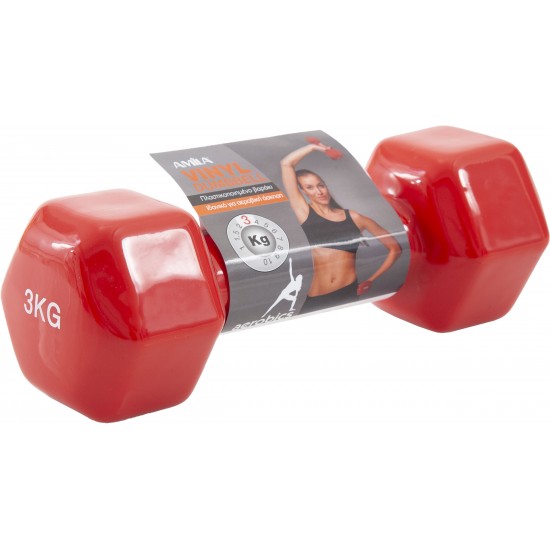Φωτογραφία προϊόντος: AMILA Vinyl Dumbbell 3Kg