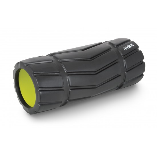 Φωτογραφία προϊόντος: AMILA Foam Roller Arrow Φ14x33cm Μαύρο/Λάιμ