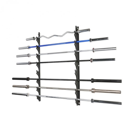 Φωτογραφία προϊόντος: Viking C-173 Wall Mount Bar Rack - Επαγγελματική βάση τοίχου για 8 μπάρες