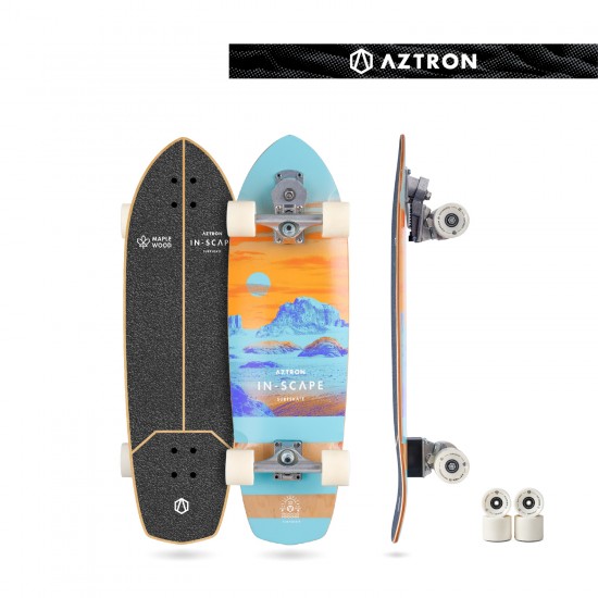 Φωτογραφία προϊόντος: Surfskate / Skateboard IN.SCAPE 32" by Aztron®