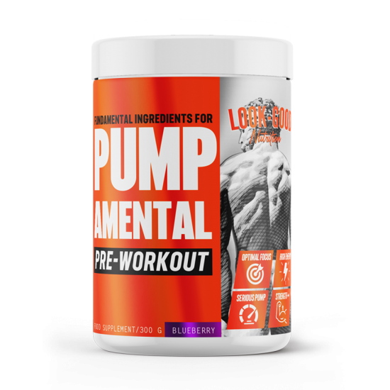 Φωτογραφία προϊόντος: Gold Touch Pumpamental- PRE WORKOUT (300g) - Look Good (Blueberry)