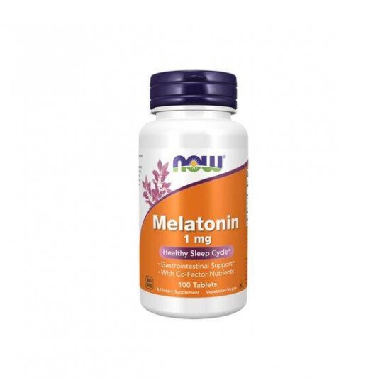 Φωτογραφία προϊόντος: NOW Foods Melatonin 1mg 100tabs (NowFoods)