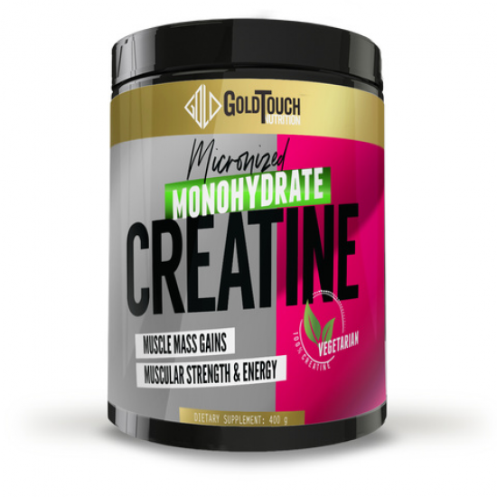 Φωτογραφία προϊόντος: Gold Touch Creatine Monohydrate micronized 400g GoldTouch Nutrition