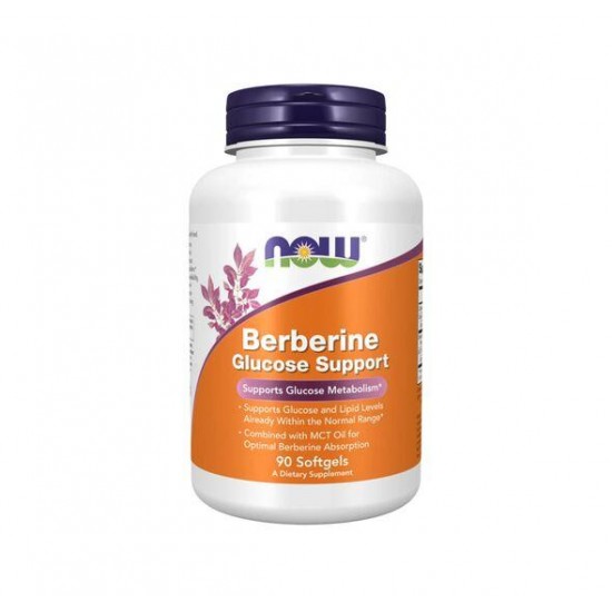 Φωτογραφία προϊόντος: NOW Foods Berberine Glucose Support 90Softgels (NowFoods)
