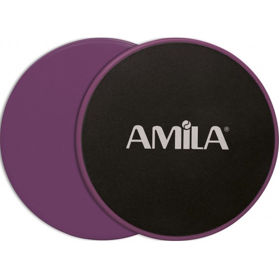 Φωτογραφία προϊόντος: Δίσκοι Ολίσθησης AMILA Gliding Pads Μωβ