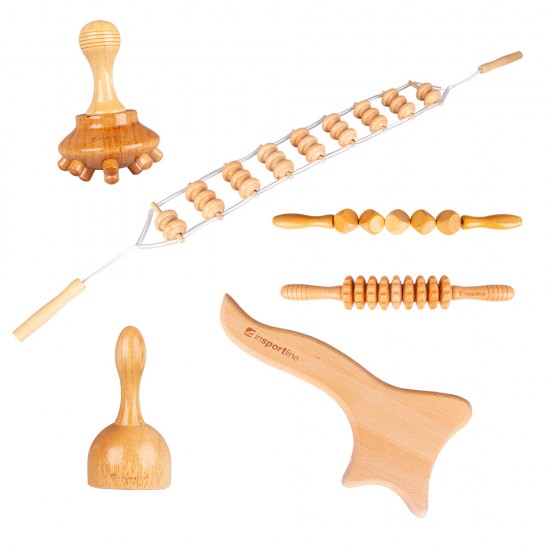Φωτογραφία προϊόντος: Wooden Full Body Massage Set inSPORTline Teriva Set