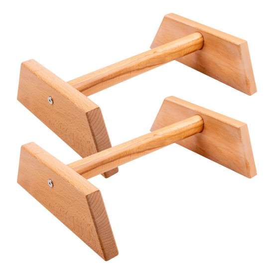 Φωτογραφία προϊόντος: WOODEN PUSH UP BARS INSPORTLINE DREMAR DR40