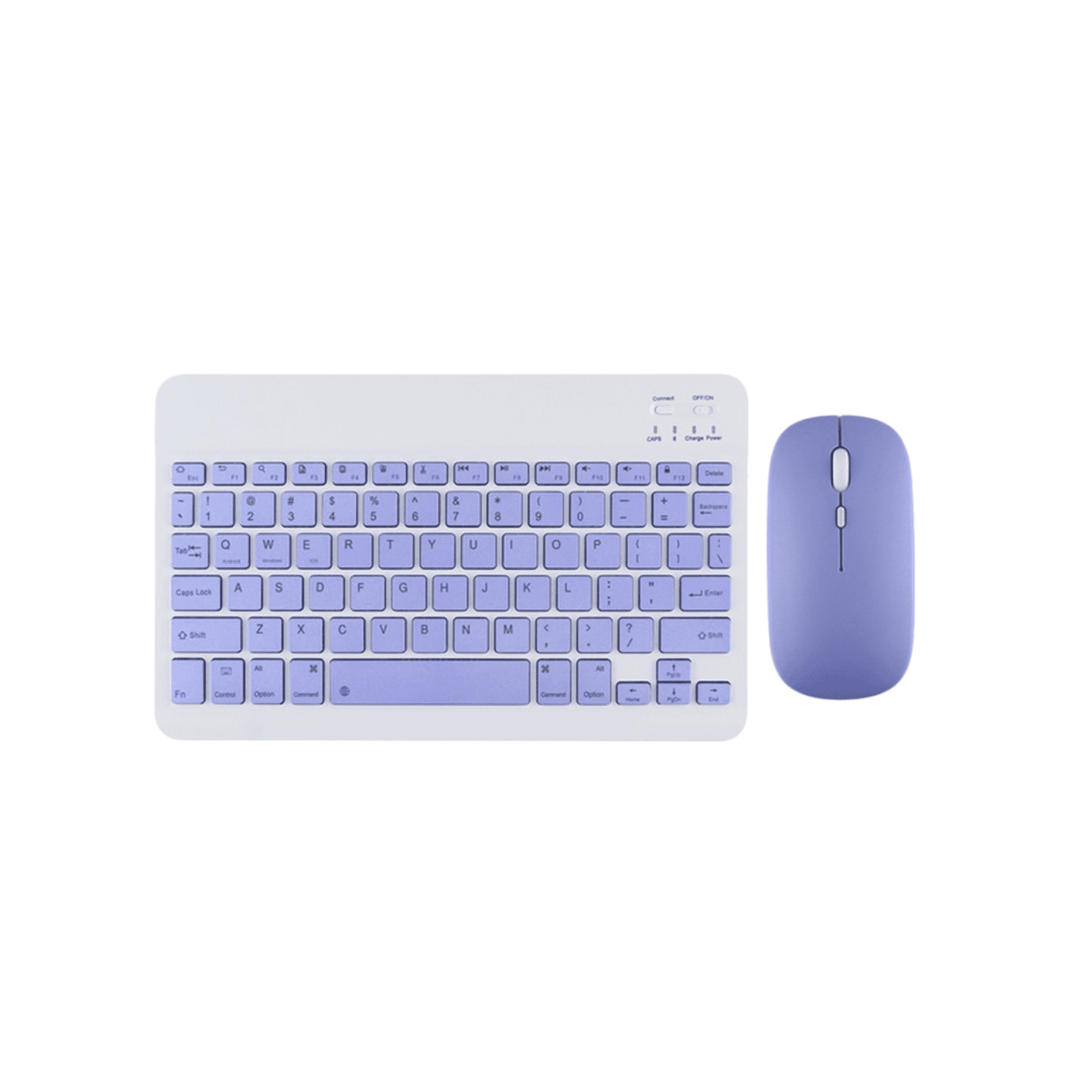 Φωτογραφία προϊόντος: Smarteo Keyboard Chroma 10" + ποντίκι με Ελληνικό πληκτρολόγιο - Bluetooth (Λιλά)