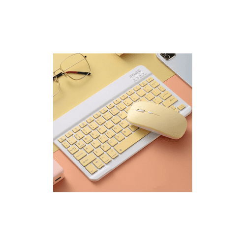 Φωτογραφία προϊόντος: Smarteo Keyboard Chroma 10"+ mouse με Ελληνικό πληκτρολόγιο - Bluetooth 10 ιντσών (Κίτρινο)
