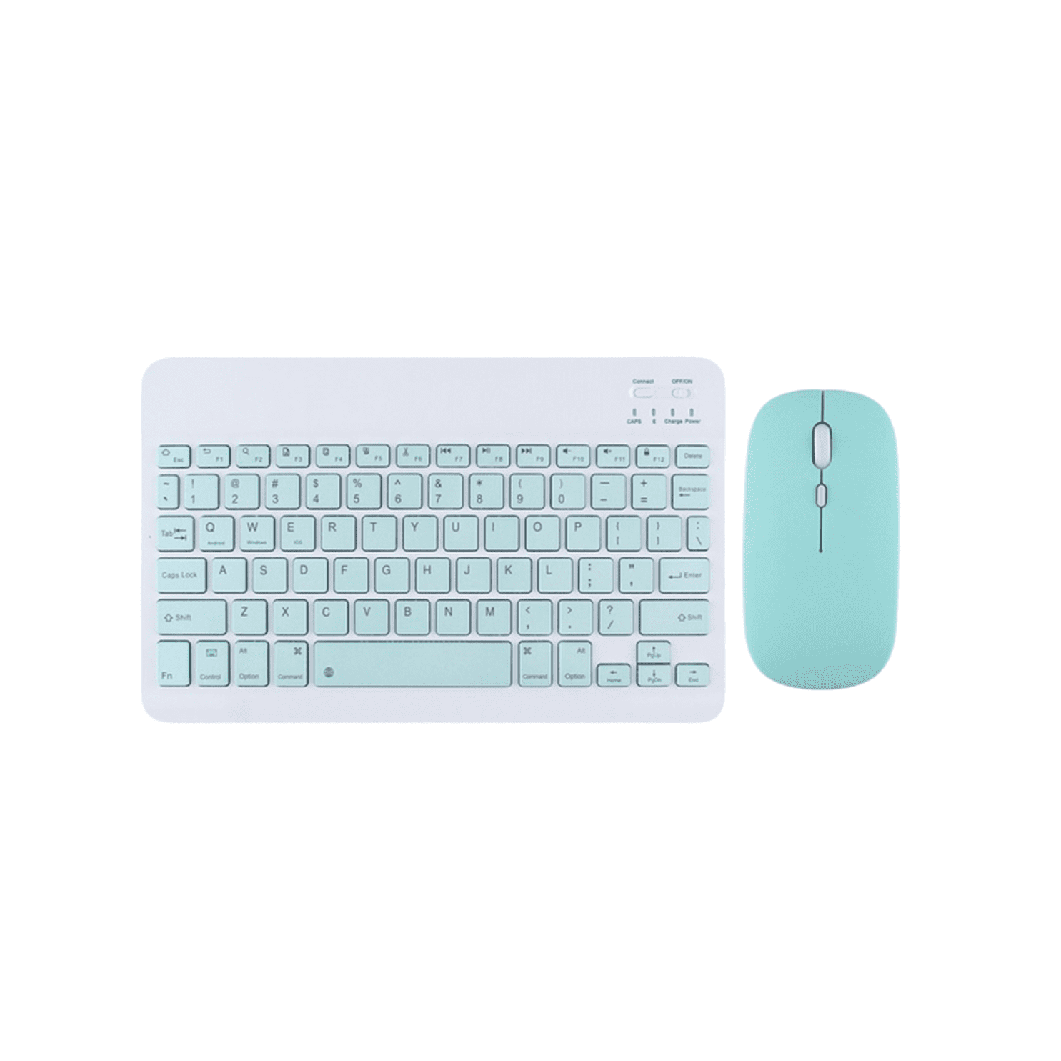 Φωτογραφία προϊόντος: SMARTEO Chroma Keyboard 10" + Mouse Bluetooth με Ελληνικό πληκτρολόγιο - Βεραμάν