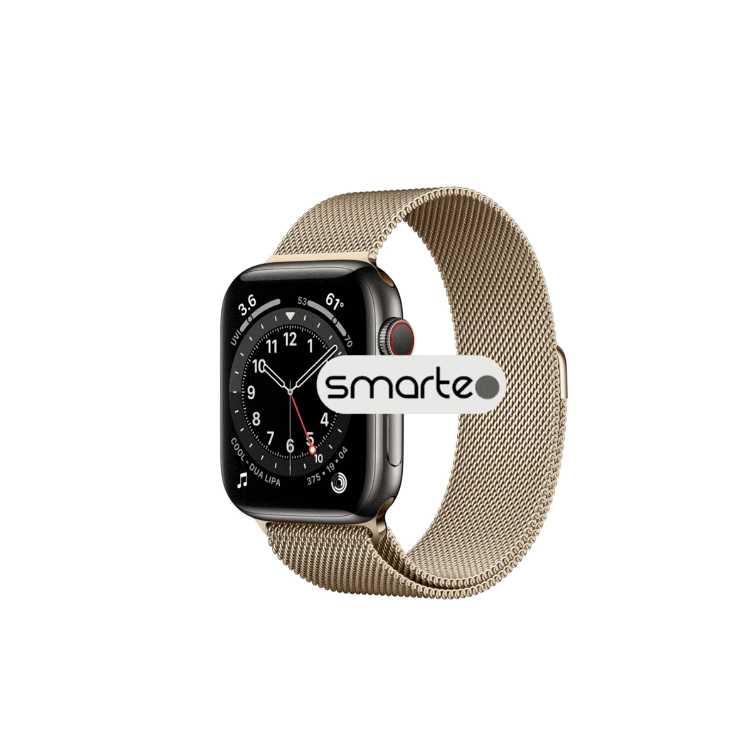Φωτογραφία προϊόντος: Μεταλλικό bracelet για Smarteo Q5200s/W2600, i-watch κλπ Κόκκινο