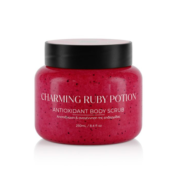 Φωτογραφία προϊόντος: Lavish Care Body Scrub Charming Ruby Potion Antioxidant Απολεπιστικό Σώματος, 250ml