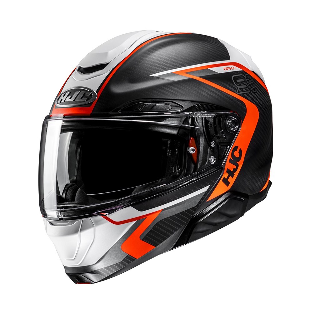 Φωτογραφία προϊόντος: ΚΡΑΝΟΣ FLIP-UP RPHA 91 CARBON LAGOS MC6HSF ECE 22.06 | HJC