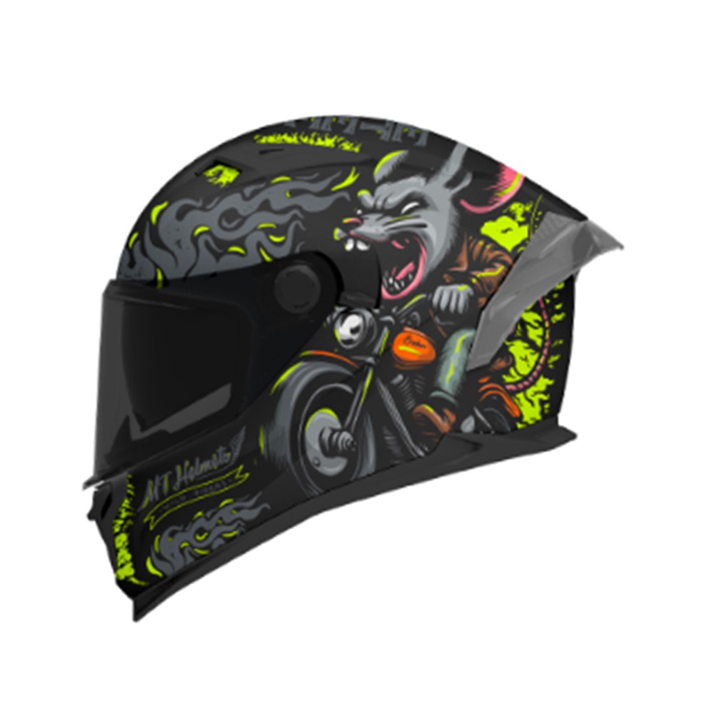 Φωτογραφία προϊόντος: ΚΡΑΝΟΣ FULL FACE BRAKER SV WILDRAT B3 FLUO MATT ECE 22.06 | MT