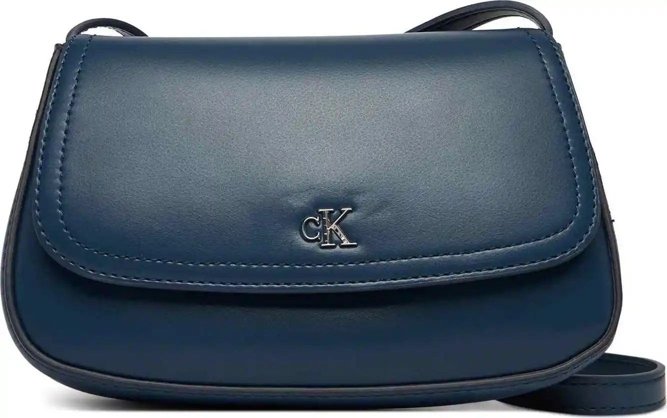 Φωτογραφία προϊόντος: Calvin Klein CK Flap Camera Bag Μικρό Τσάντα Ώμου Γυναικεία Σκούρο Μπλε