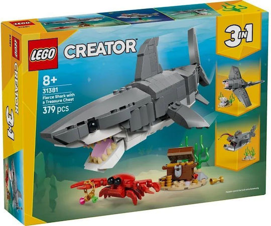 Φωτογραφία προϊόντος: Lego 31381 FIERCE SHARK WITH A TREASURE CHEST