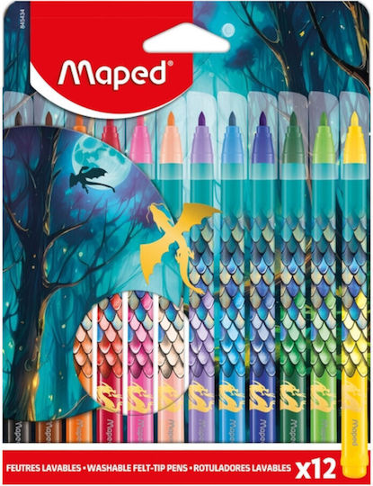 Φωτογραφία προϊόντος: MAPED ΜΑΡΚΑΔΟΡΟΙ DRAGON X12 ΧΡ.