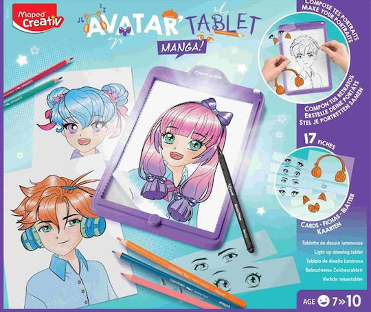 Φωτογραφία προϊόντος: MAPED CREATIVE AVATAR TABLET MANGA ΖΩΓΡΑΦΙΚΗ MANGA ΣΕ TABLET