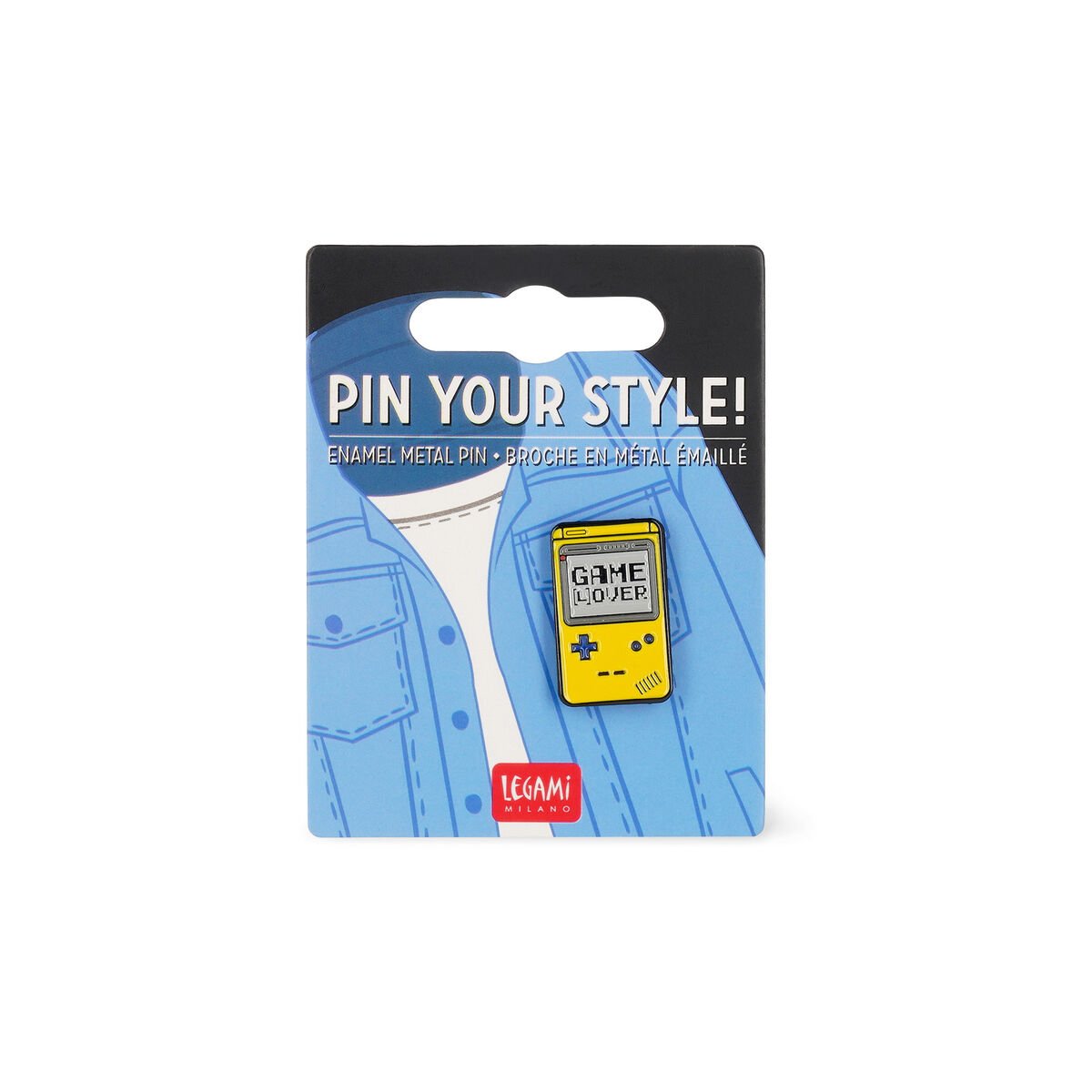 Φωτογραφία προϊόντος: LEGAMI PIN YOUR STYLE! ΚΟΝΚΑΡΔΑ GAME LOVER