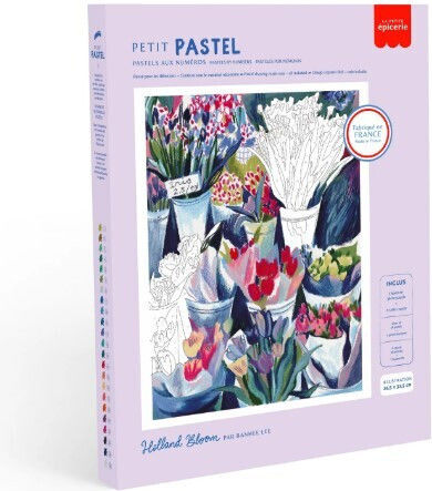 Φωτογραφία προϊόντος: La Petite Épicerie LA PETITE EPICERIE PASTEL - HOLLAND BLOOM ΣΕΤ ΖΩΓΡΑΦΙΚΗΣ ΜΕ ΑΡΙΘΜΗΣΗ