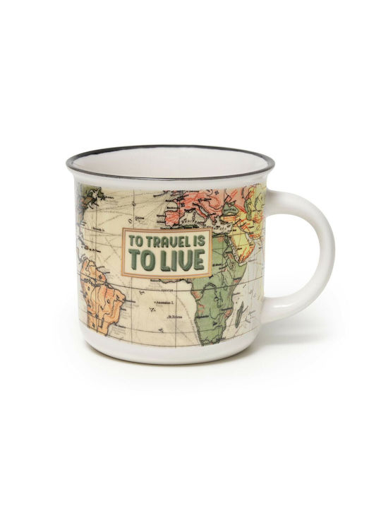 Φωτογραφία προϊόντος: LEGAMI PORCELAIN MUG - CUP-PUCCINO - TRAVEL ΚΟΥΠΑ