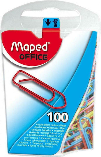 Φωτογραφία προϊόντος: MAPED ΣΥΝΔΕΤΗΡΕΣ ΧΡΩΜΑΤΙΣΤΟΙ 25mm x 100ΤΜΧ ΣΕ DISPENSER BOX