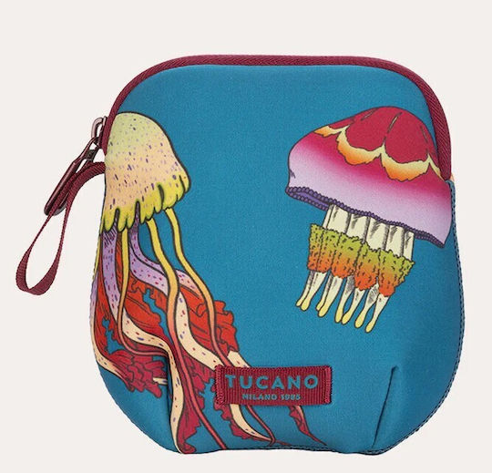 Φωτογραφία προϊόντος: TUCANO SCHIZZO POUCH JELLYFISH SKY-BLUE